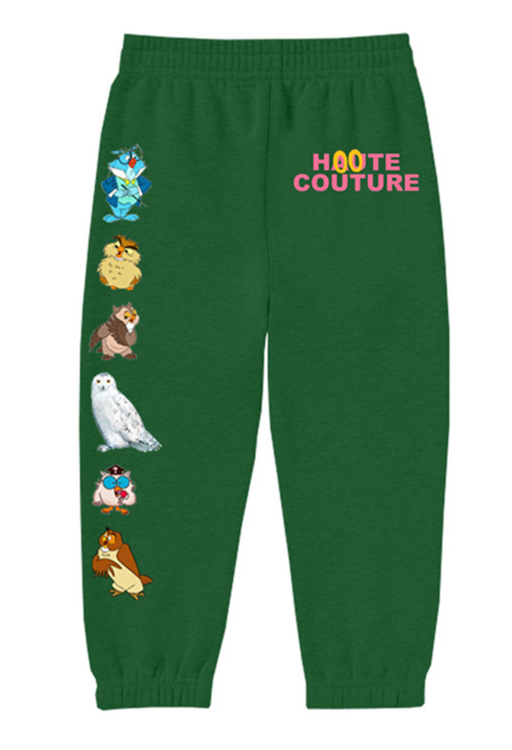 KIDS Cloney x Sycamore CC Hoote Couture Pants in Green